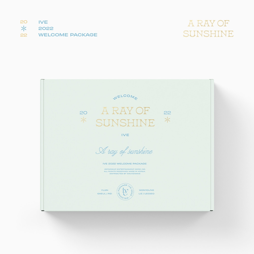 K-POP・アジア IVE A RAY OF SUNSHINE WELCOME PACKAGE [Starship] IVE - 2022 WELCOME